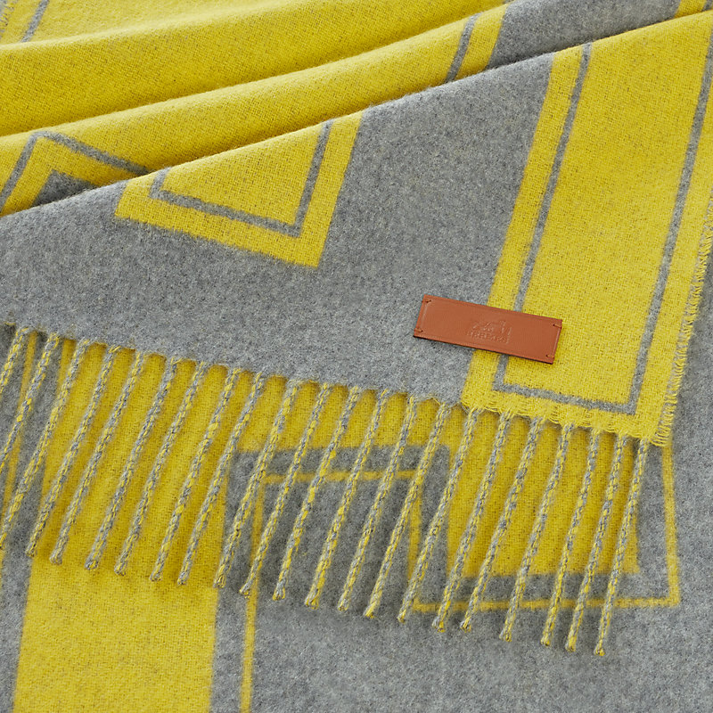 Casaque Clefs de H scarf - Grey | Hermès Mainland China